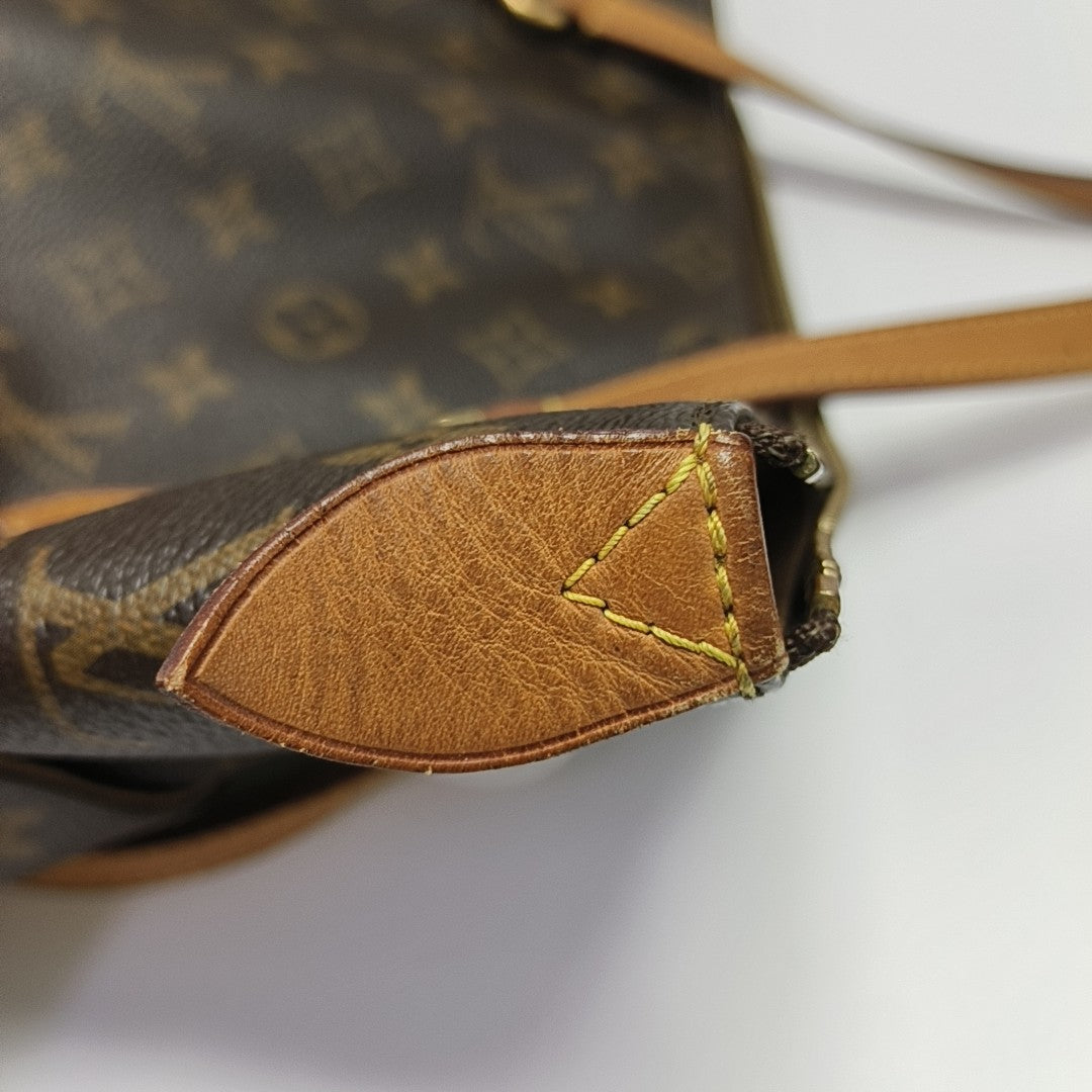 TOTALLY MM Monogram Coated Canvas Brown