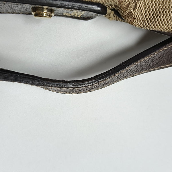 Abbey Monogram Canvas Brown