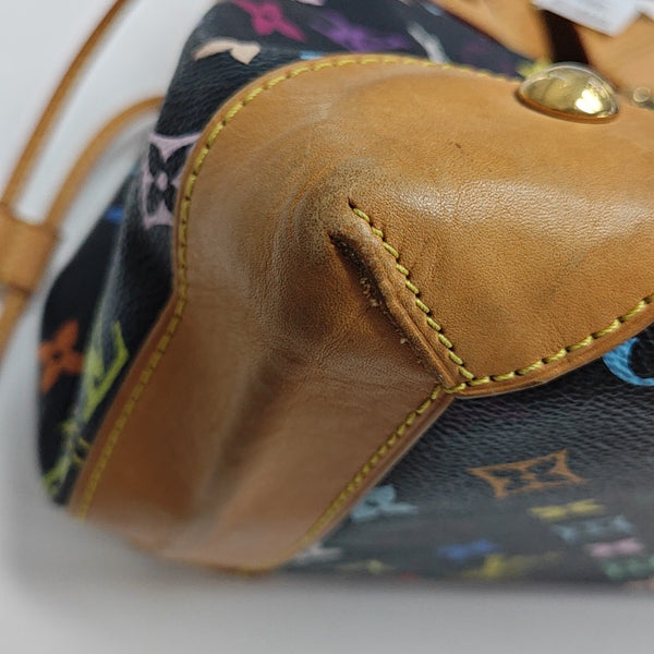LV × TM URSULA Monogram Coated Canvas Black
