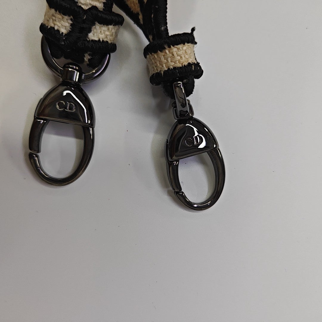 Lady Dior Mini Canvas Black