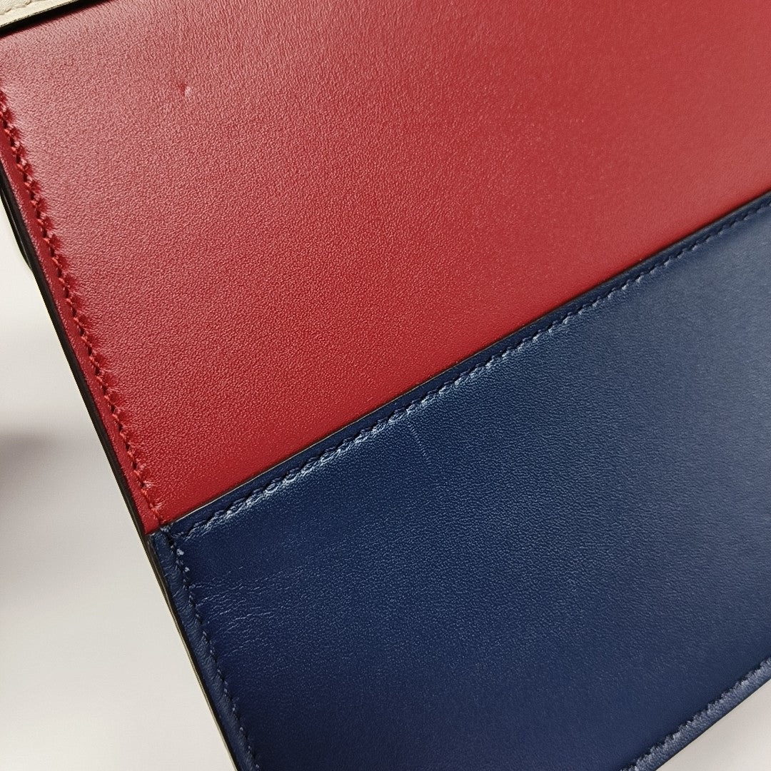 Queen Margaret Small Calfskin Multicolor