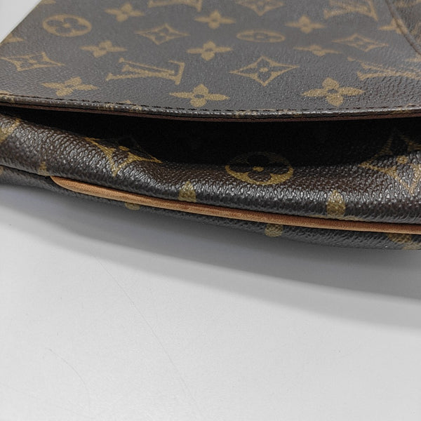 MUSETTE TANGO Monogram Coated Canvas Brown