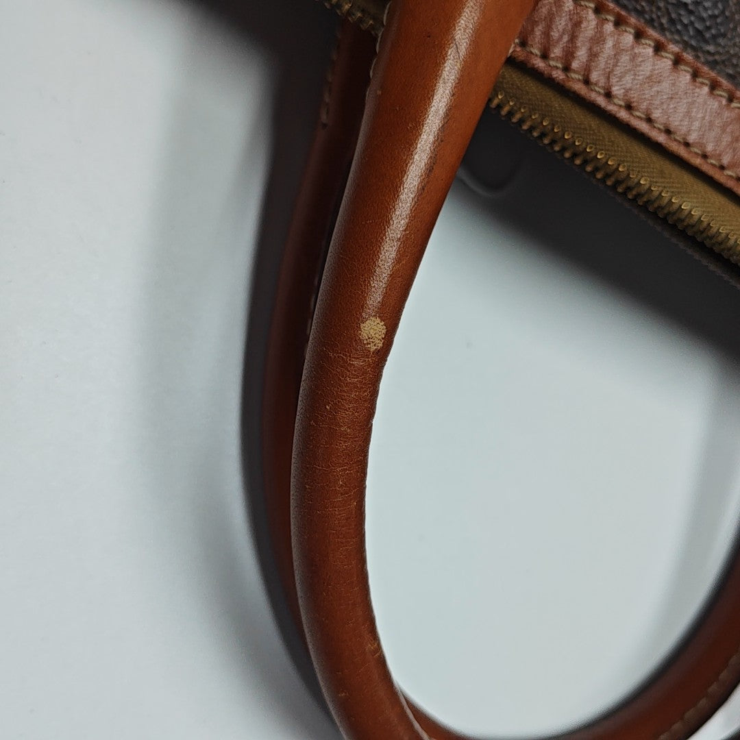 MACADAM Coated Canvas Brown