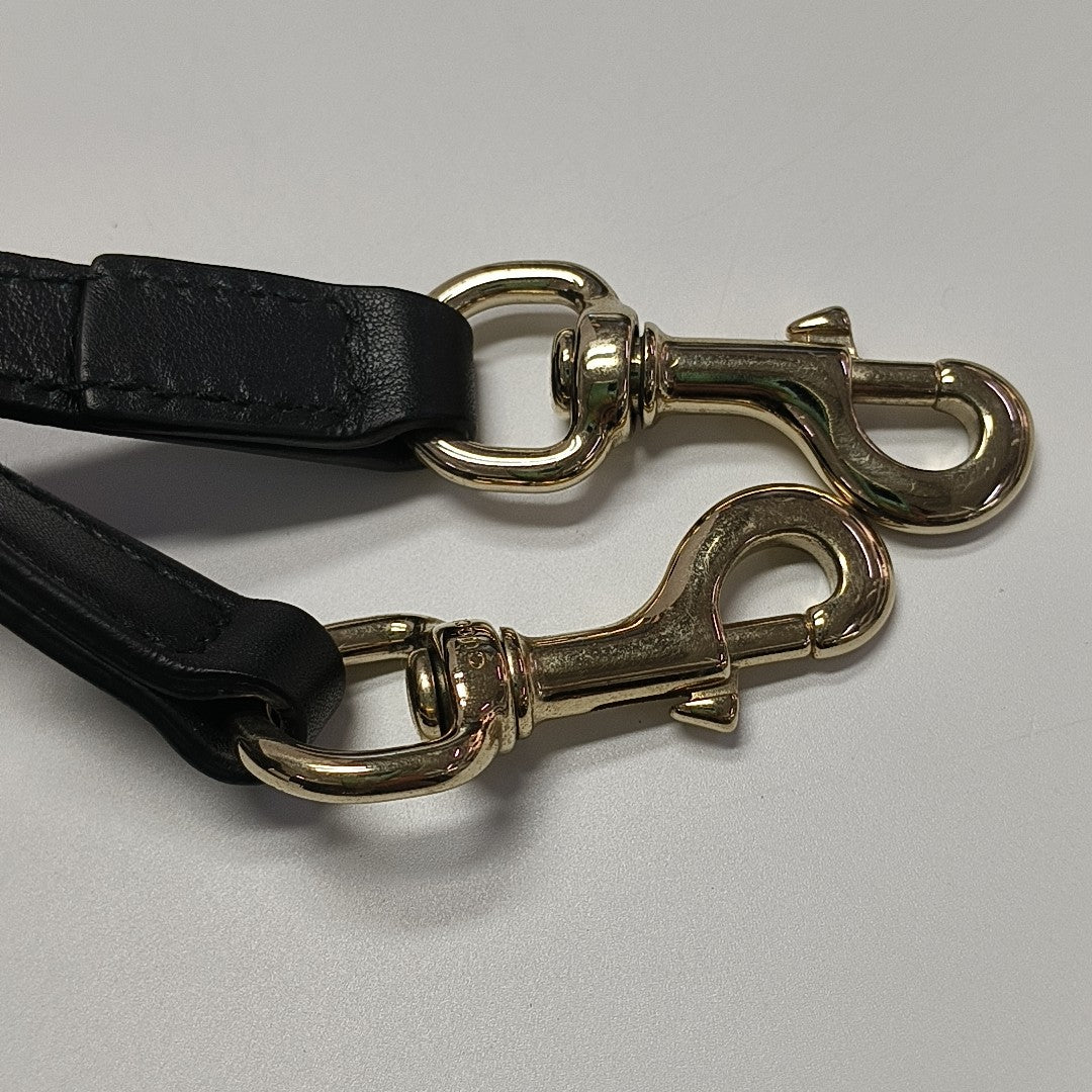Microguccissima Monogram Calfskin Black