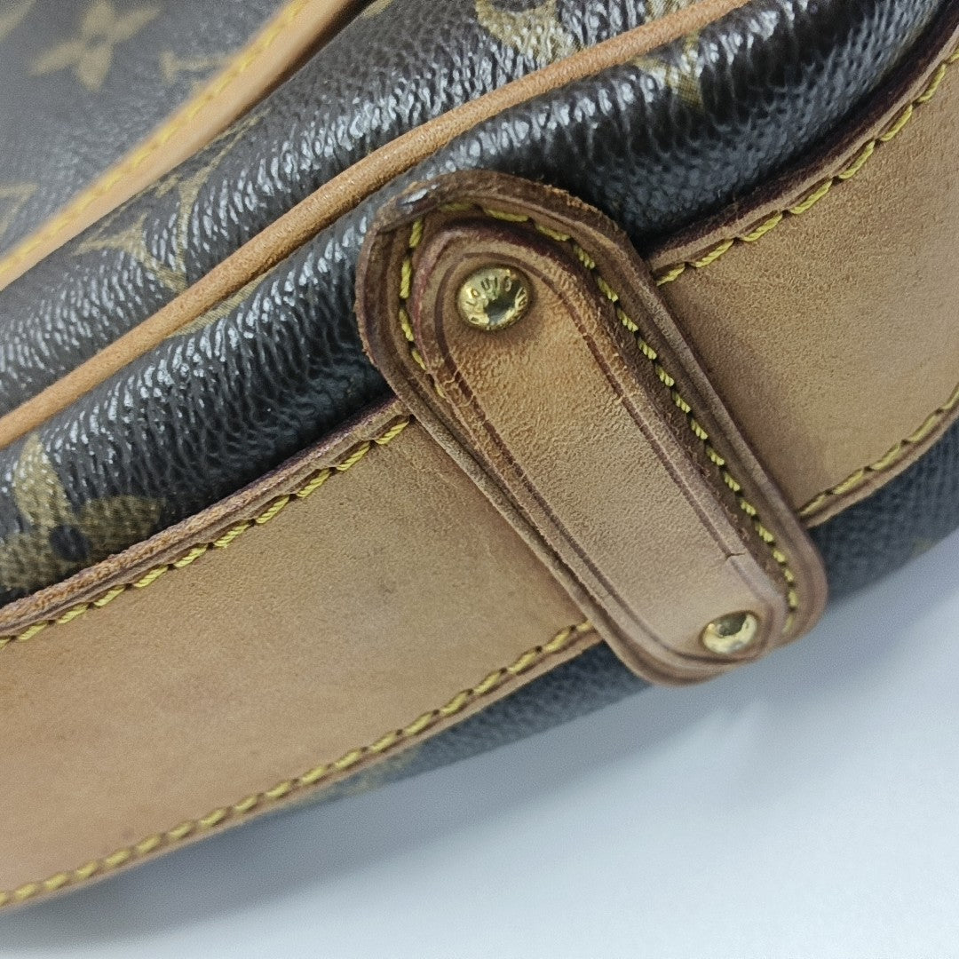 TULUM GM Monogram Coated Canvas Brown