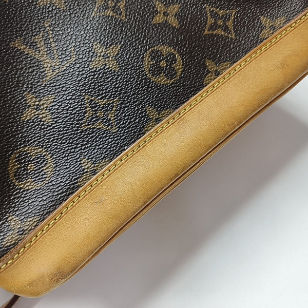 NOÉ BB Monogram Coated Canvas Brown