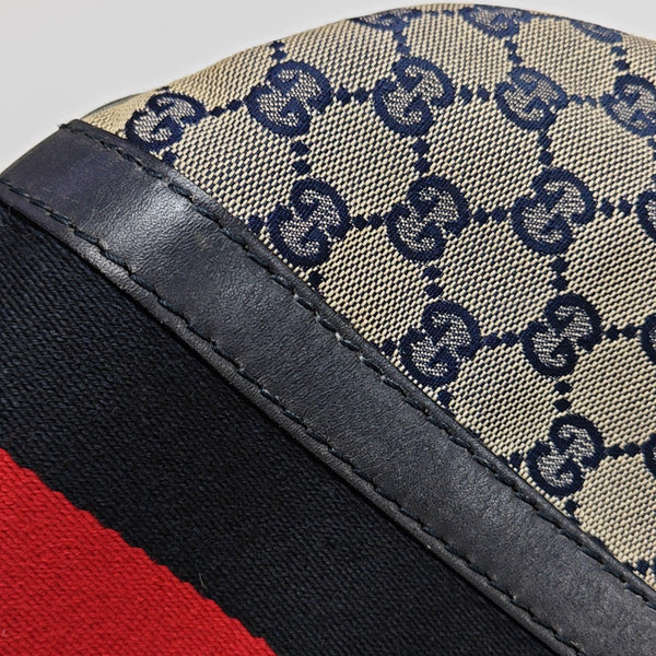 Rania Monogram Canvas Blue