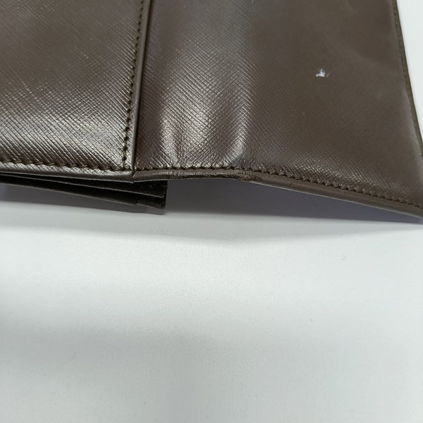 Ginny Calfskin Brown Wallet