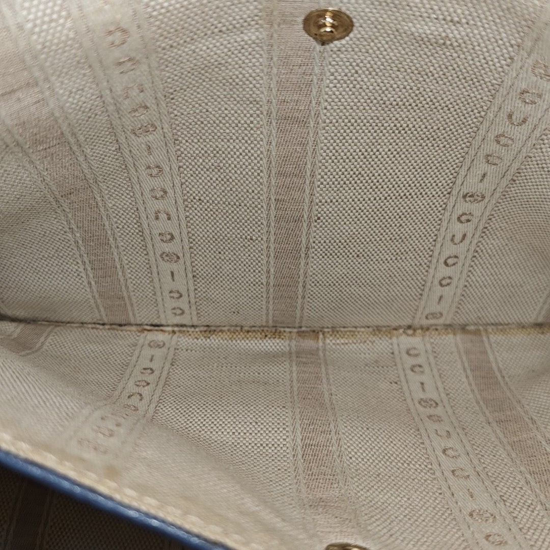 Calfskin Shoulder Bag Blue