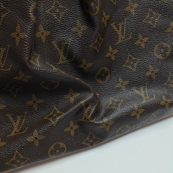 PALERMO GM Monogram Coated Canvas Brown