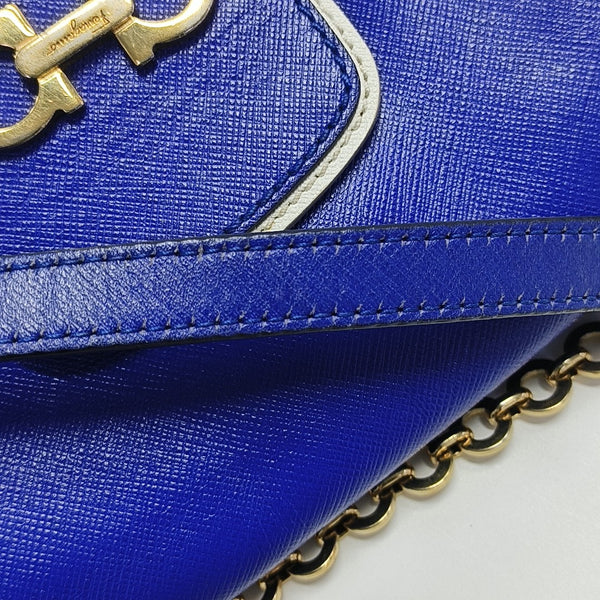 Gancini Calfskin Blue