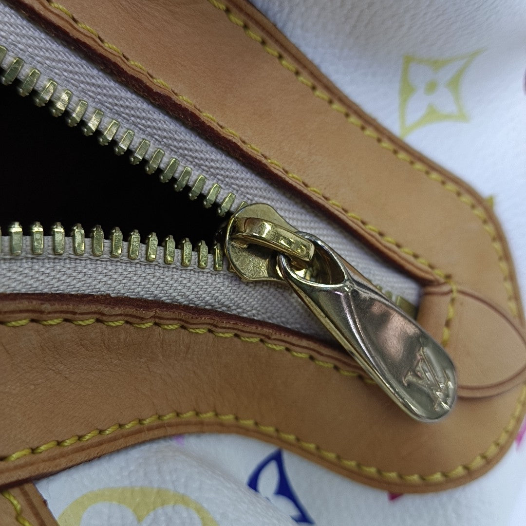 LV × TM CLAUDIA Monogram Coated Canvas White