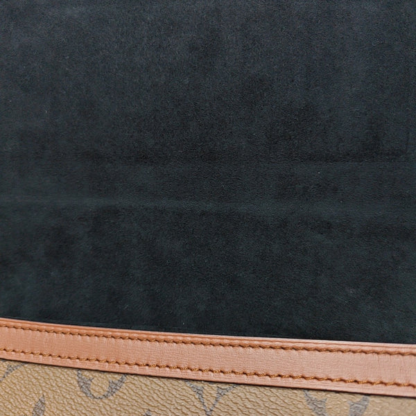 DAUPHINE MM Monogram Coated Canvas Brown