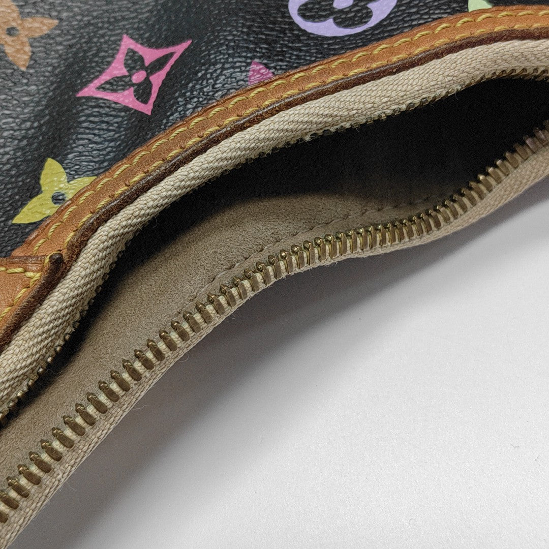 LV × TM GRETA Monogram Coated Canvas Black