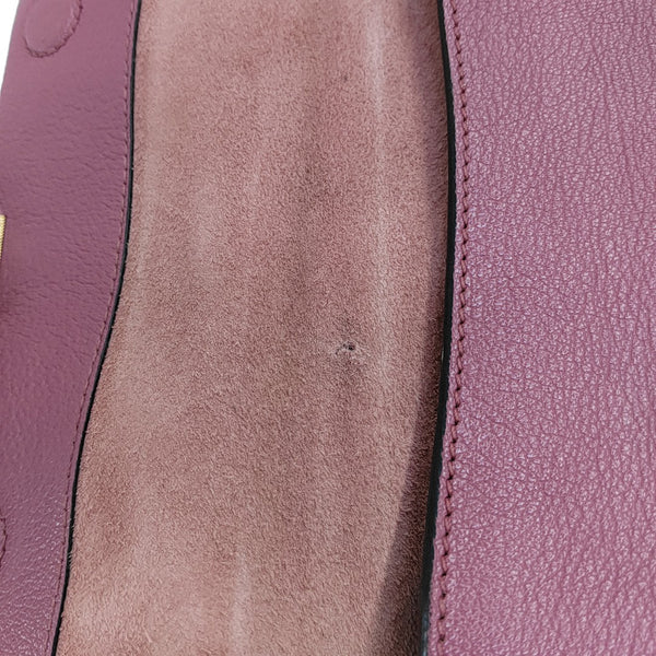 Calfskin Shoulder Bag Red