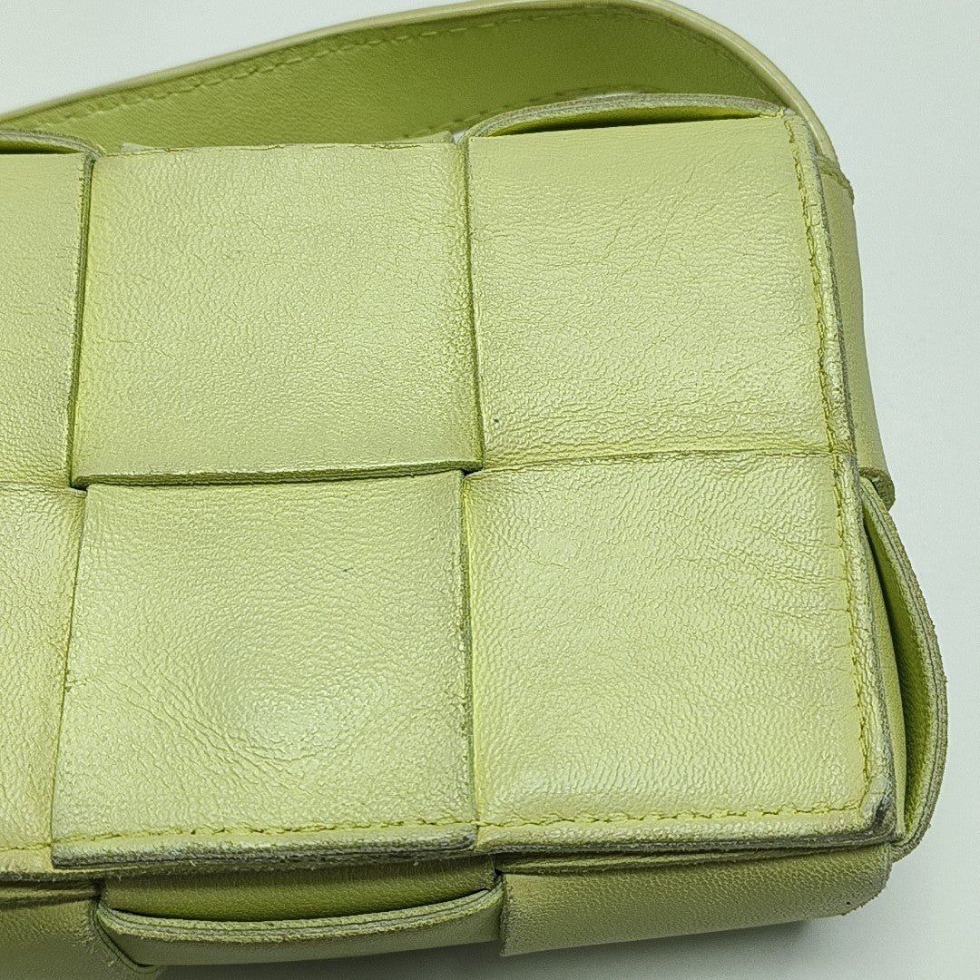 Cassette Mini Lambskin Yellow
