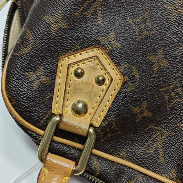 MANHATTAN PM Monogram Coated Canvas Brown