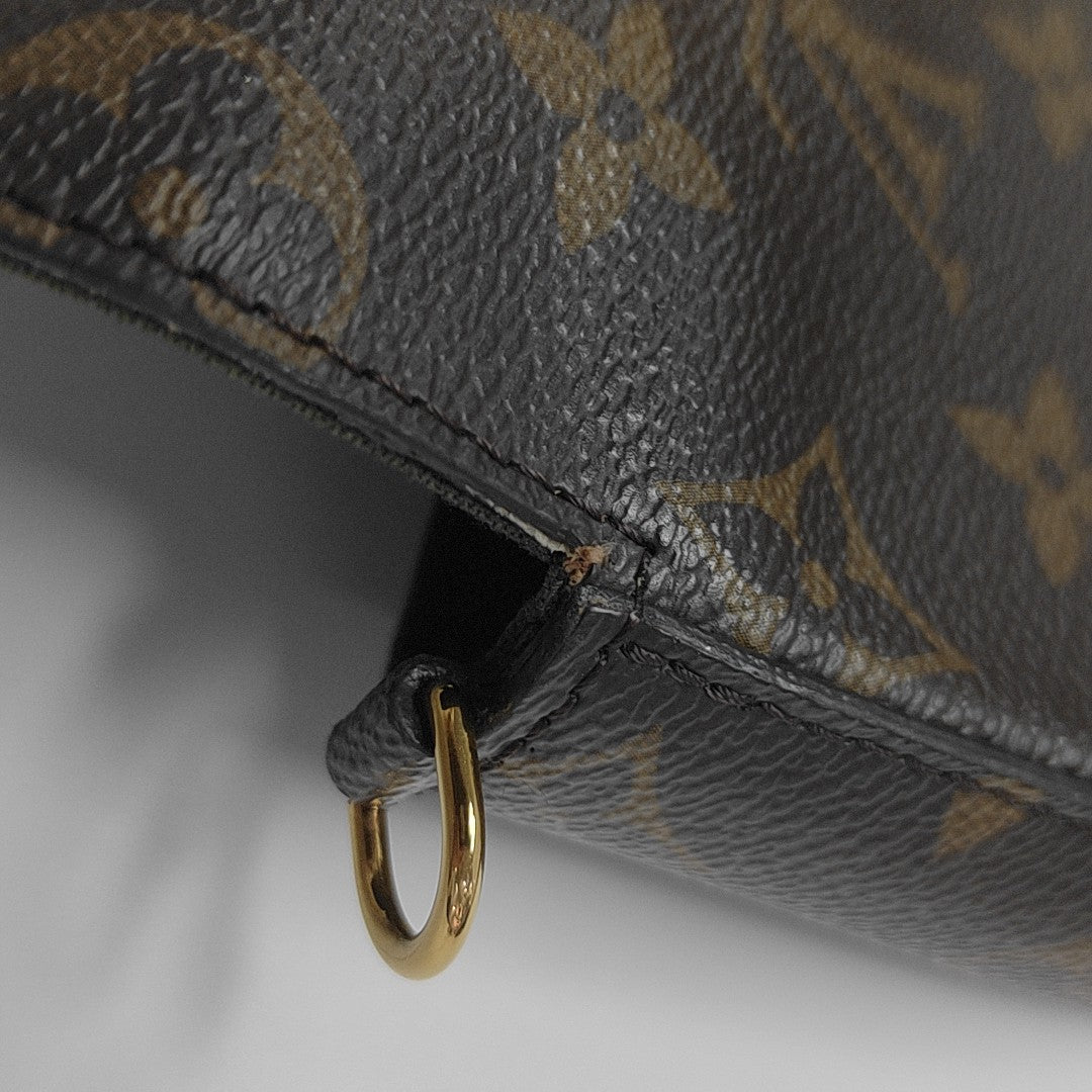 FÉLICIE Monogram Coated Canvas Brown