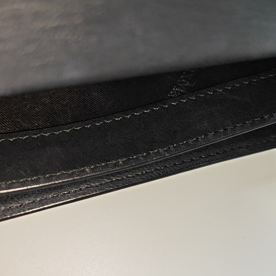Calfskin Shoulder Bag Black