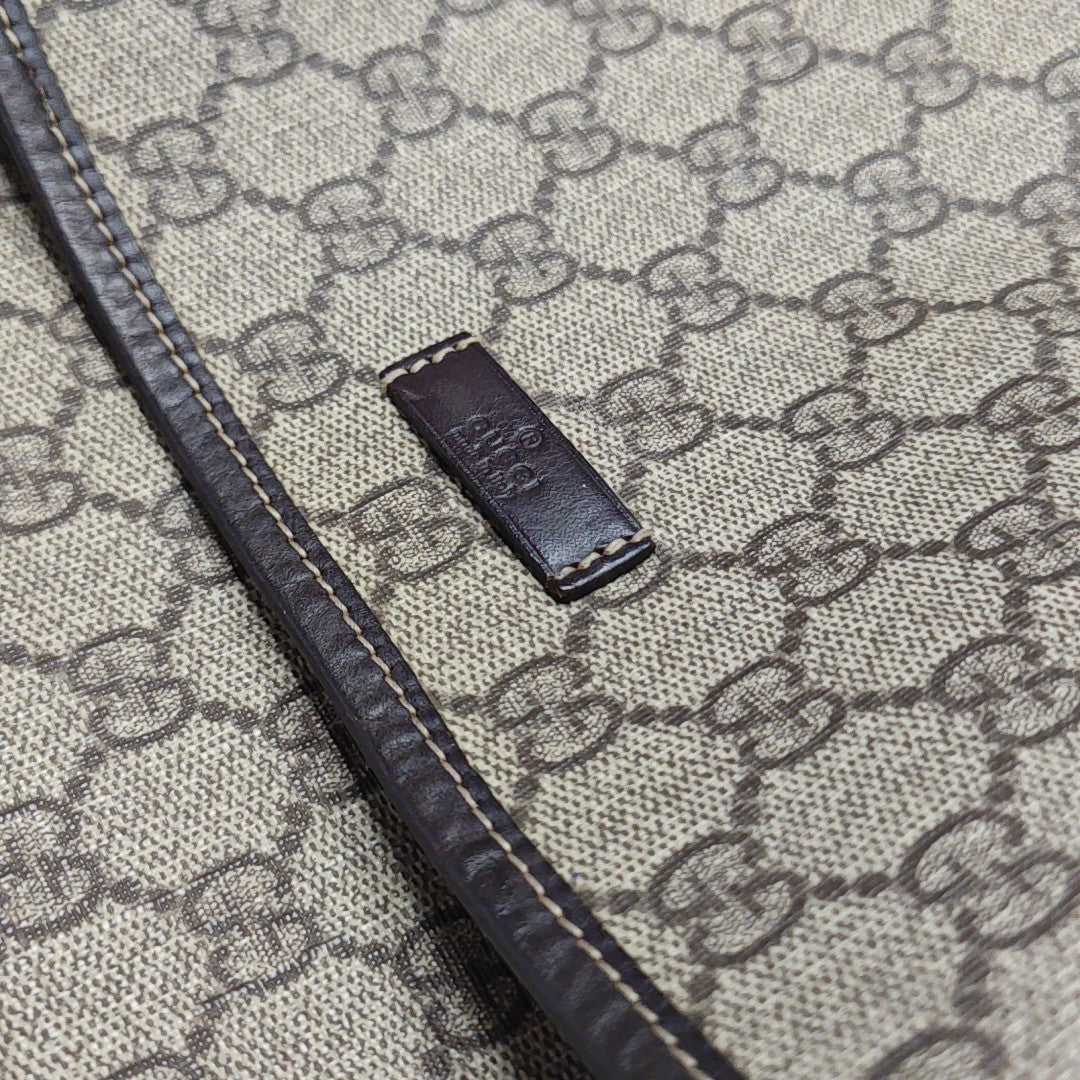 GG Imprime Monogram Coated Canvas Black