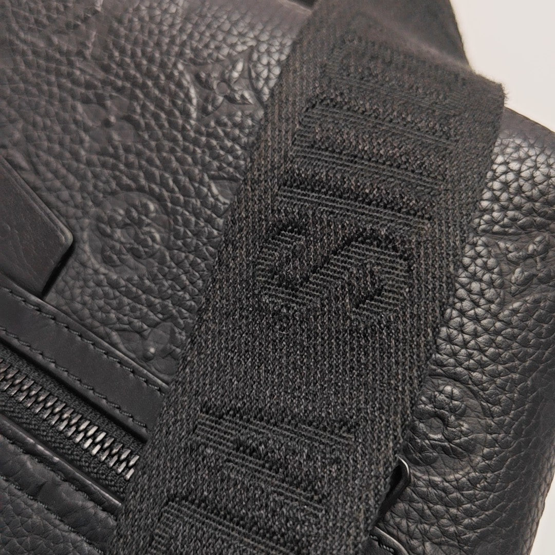S-CAPE Monogram Calfskin Black