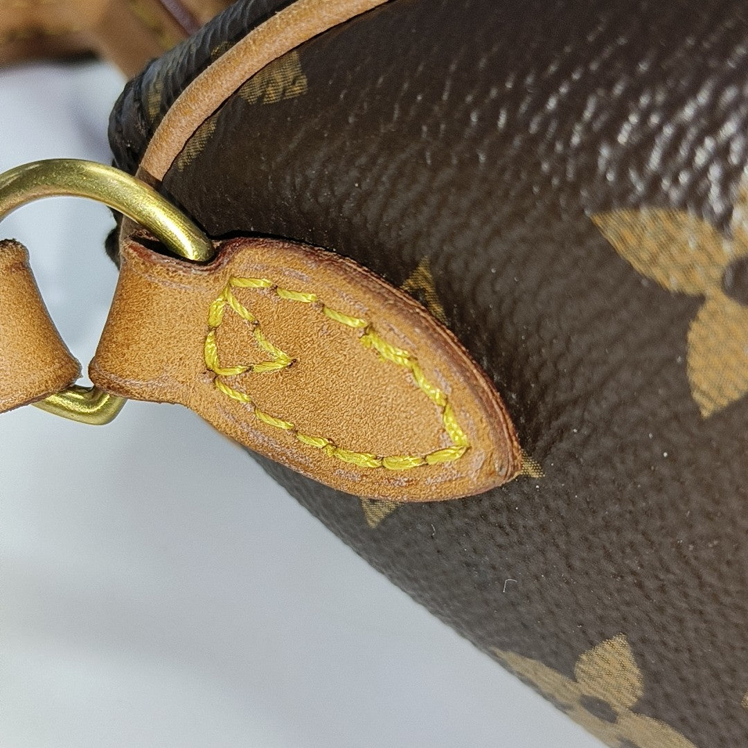 SPEEDY Nano Monogram Coated Canvas Brown