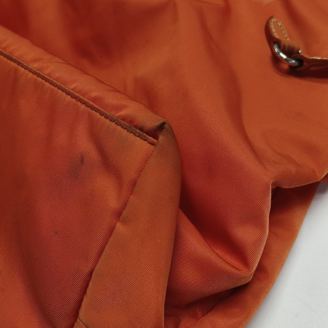 Vitello Phenix Tote Nylon Orange