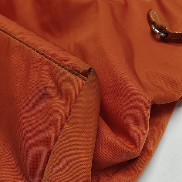 Vitello Phenix Tote Nylon Orange