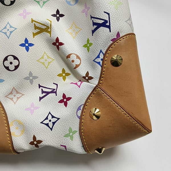 LV × TM JUDY Monogram Coated Canvas White