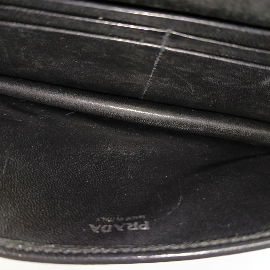 Diagramme Mini Quilted Lambskin Black
