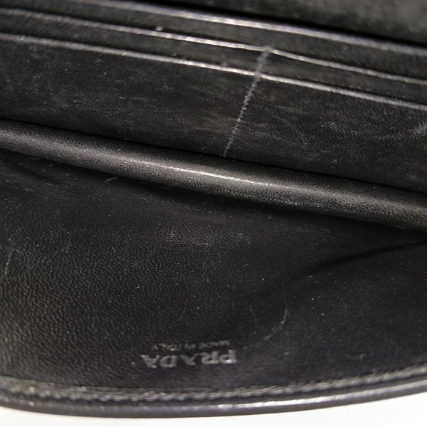 Diagramme Mini Quilted Lambskin Black