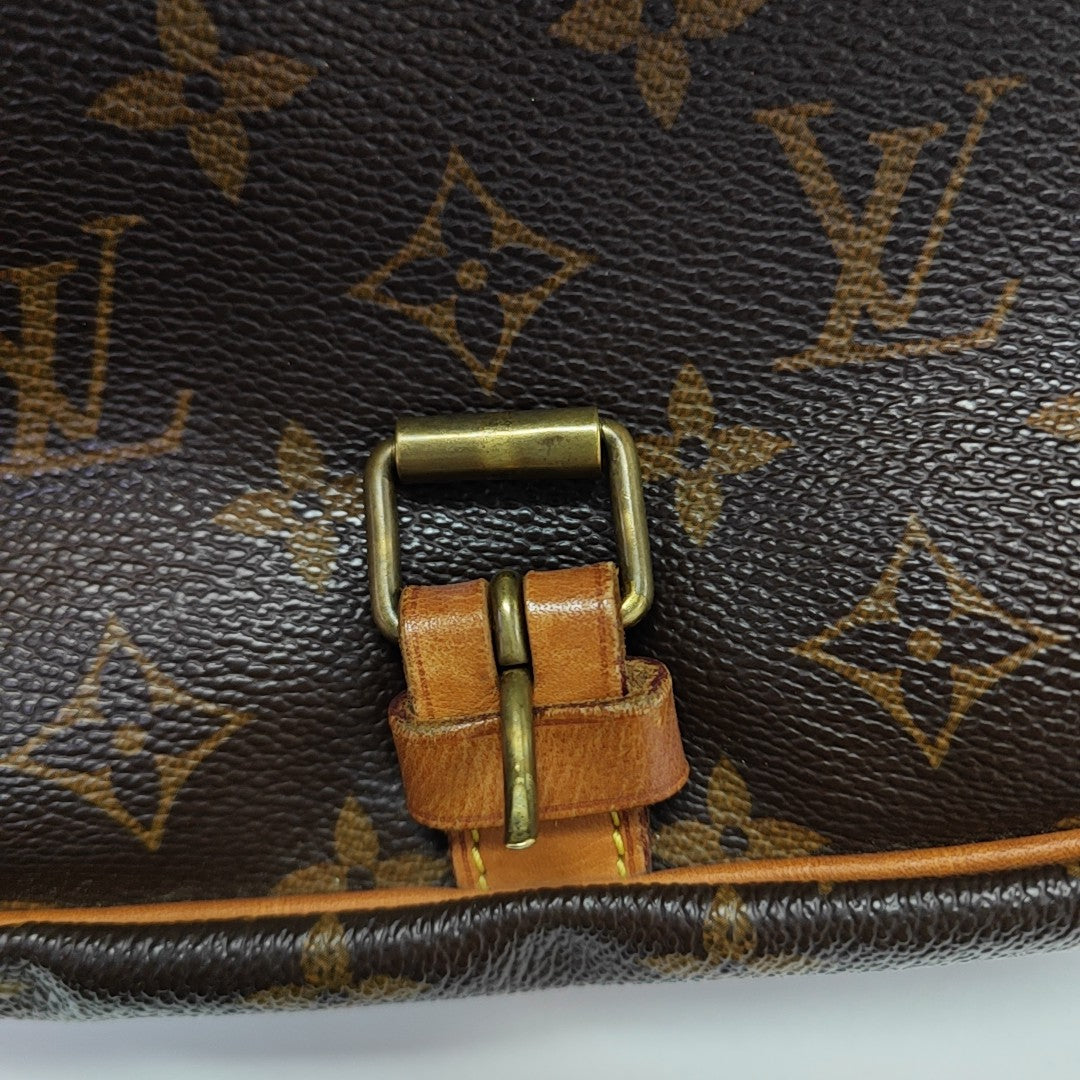 SAUMUR Monogram Coated Canvas Brown