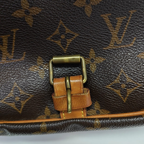 SAUMUR Monogram Coated Canvas Brown