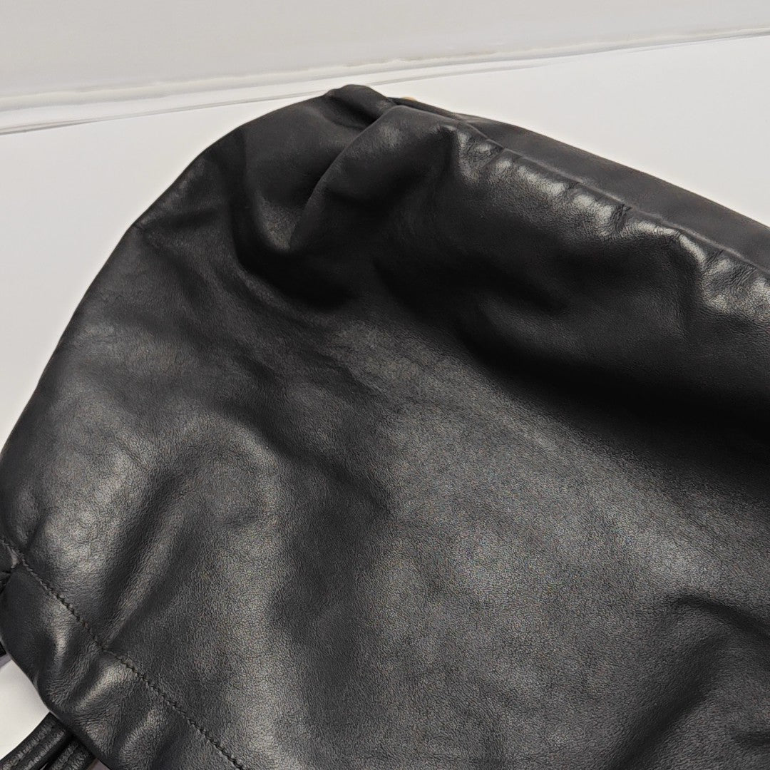 Calfskin Tote Bag Black