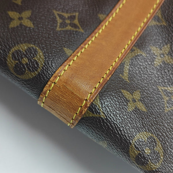 SAC SOUPLE 55 Monogram Coated Canvas Brown