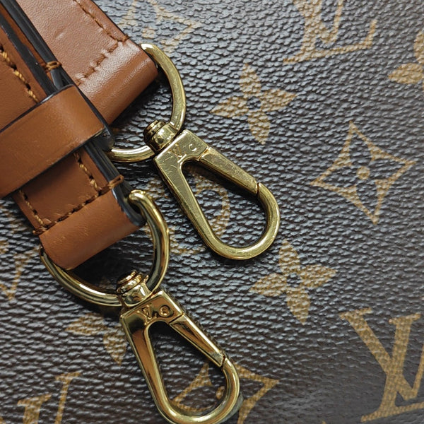 DAUPHINE Mini Monogram Coated Canvas Brown