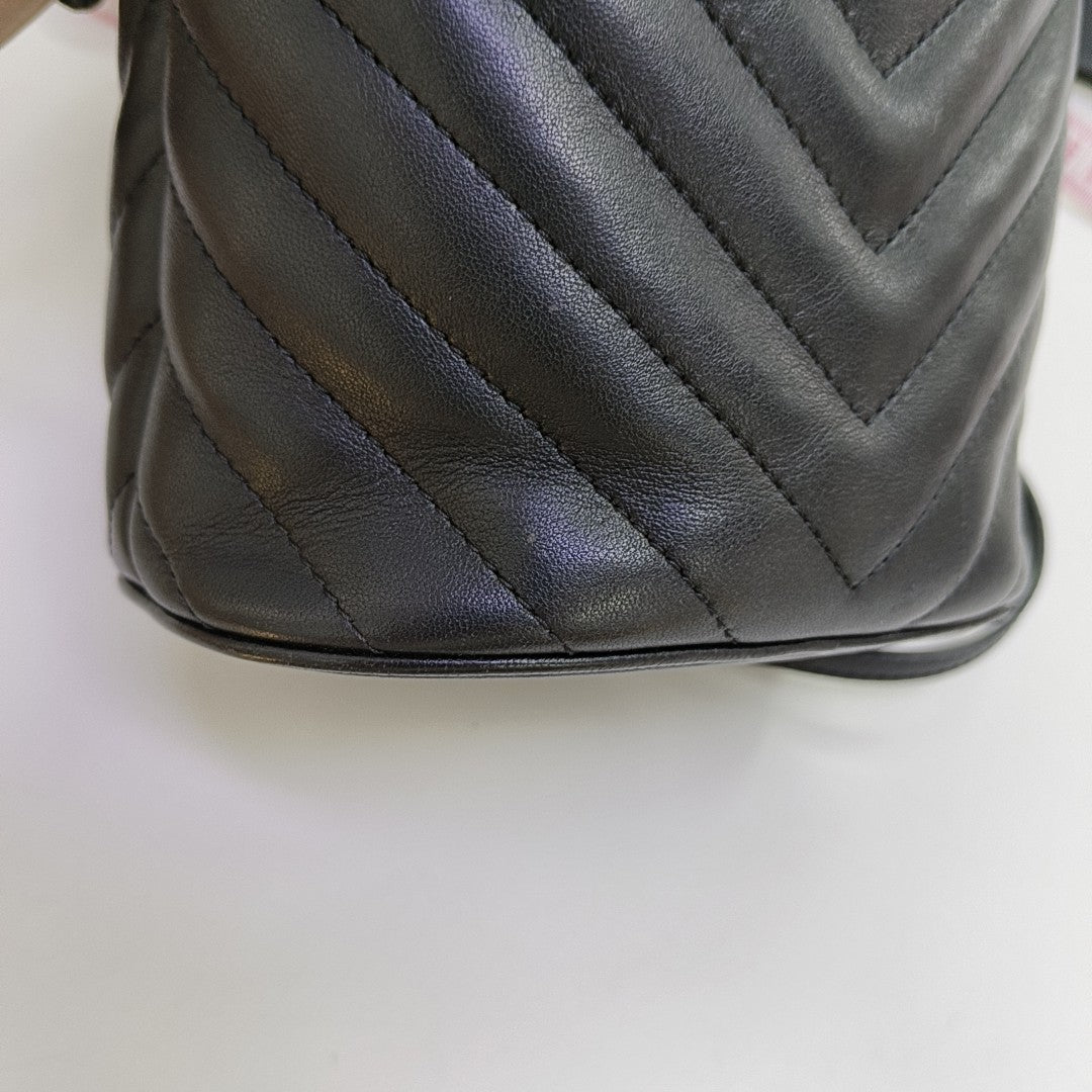 Quilted Calfskin Black