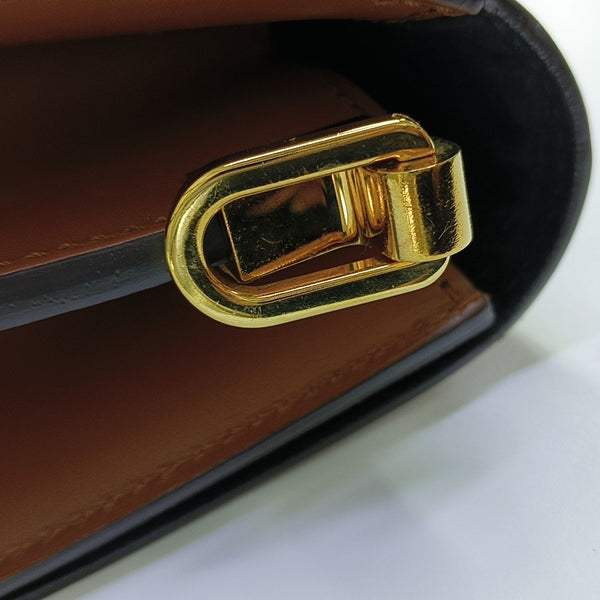DAUPHINE MM Monogram Coated Canvas Brown