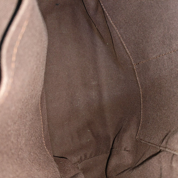BOETIE PM Monogram Coated Canvas Brown