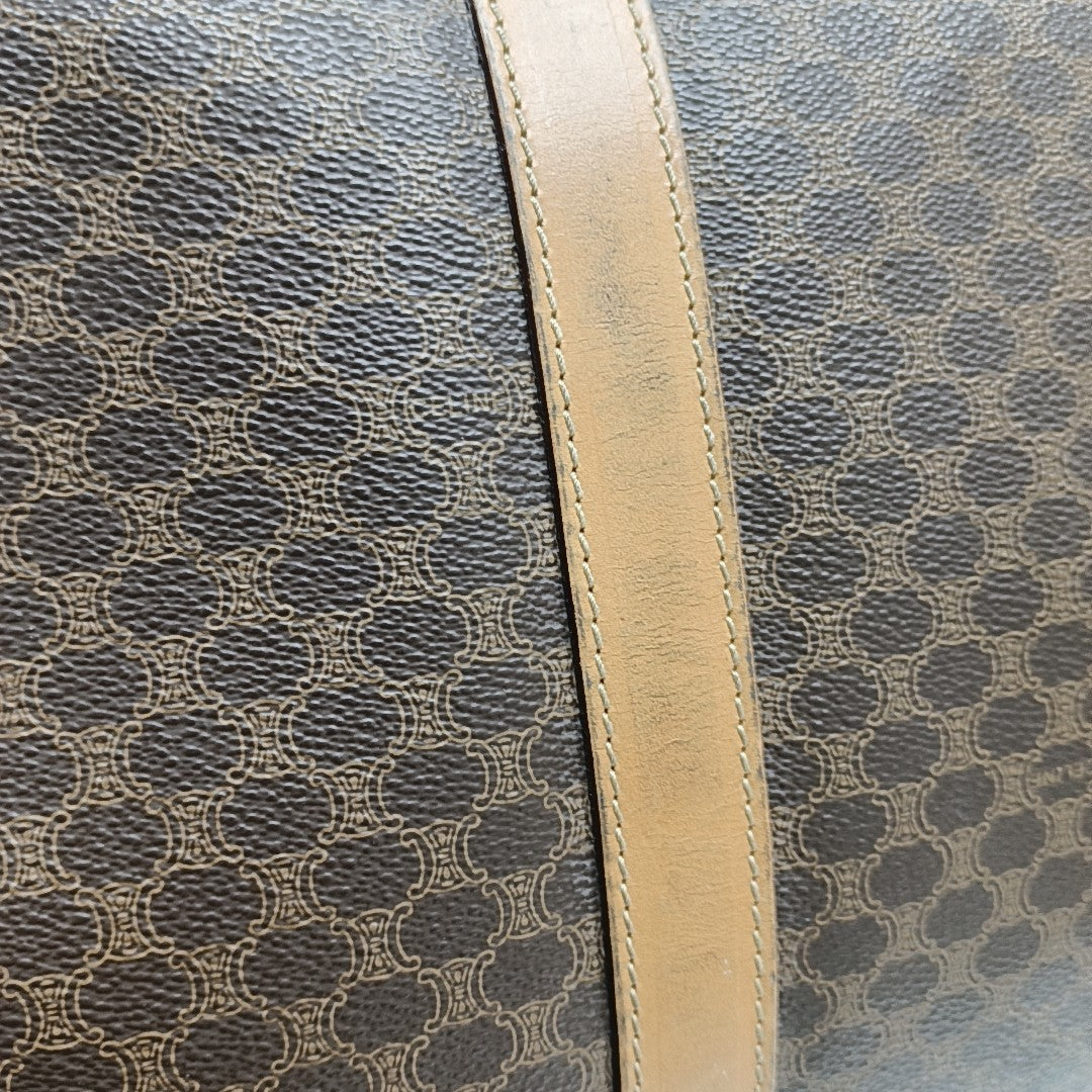 MACADAM Coated Canvas Brown