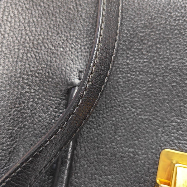 Calfskin Tote Bag Black