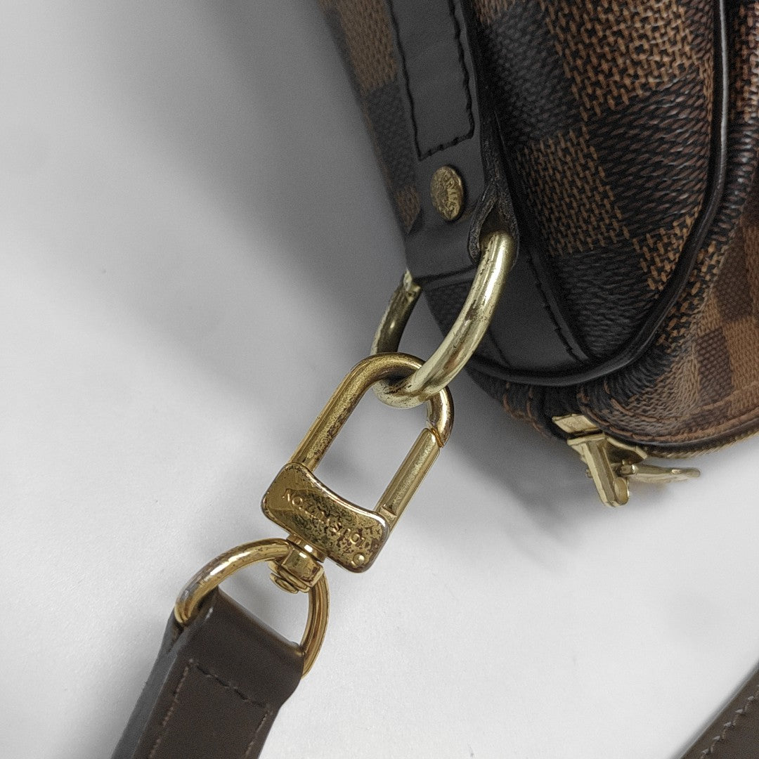 SPEEDY 25 Damier Ebene Coated Canvas Brown