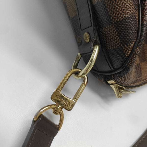 SPEEDY 25 Damier Ebene Coated Canvas Brown