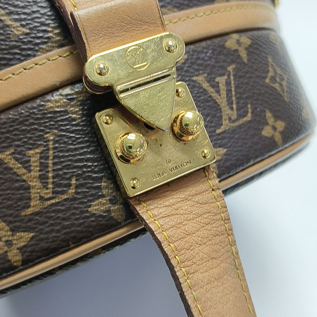 BOITE CHAPEAU PM Monogram Coated Canvas Brown