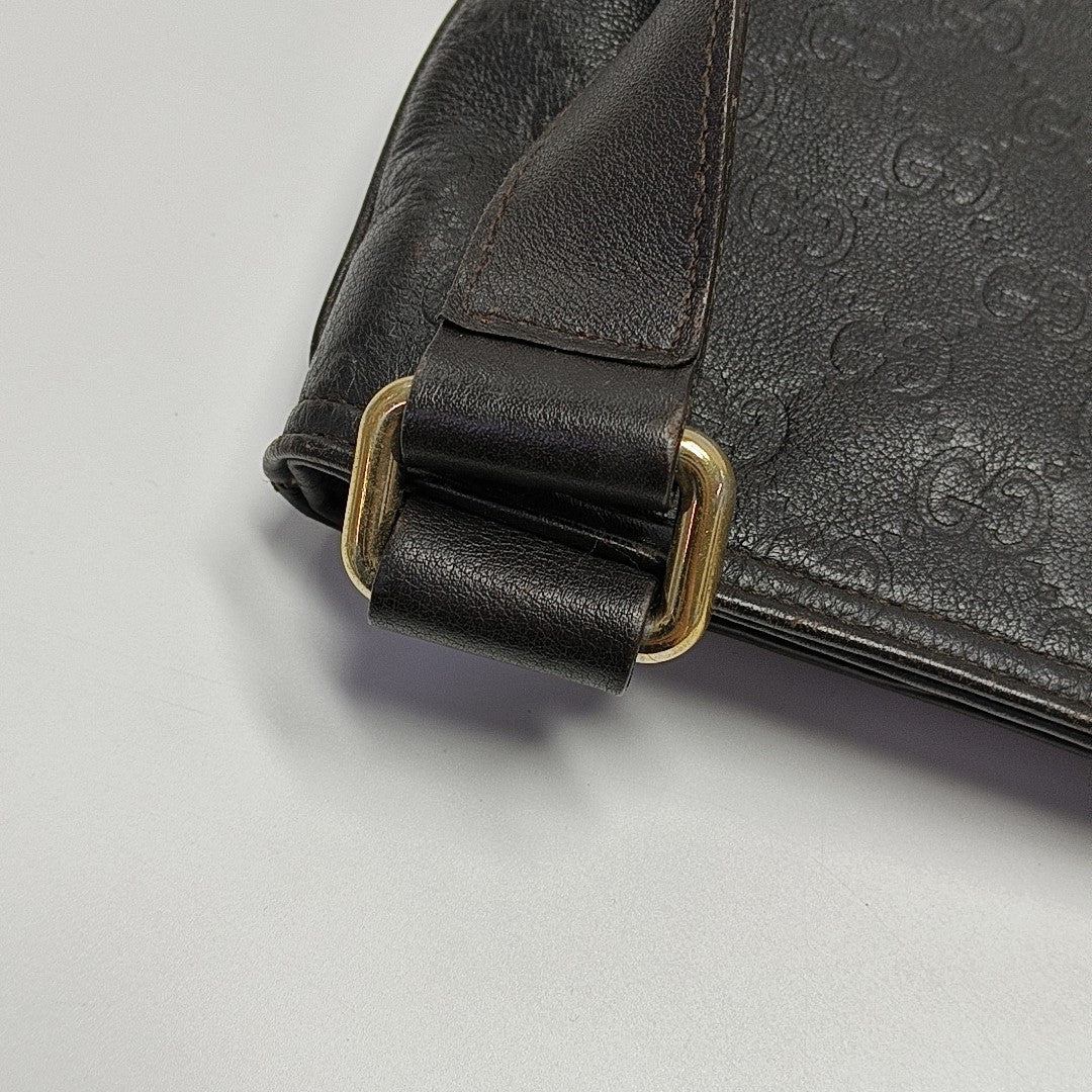 GG Imprime Monogram Calfskin Black