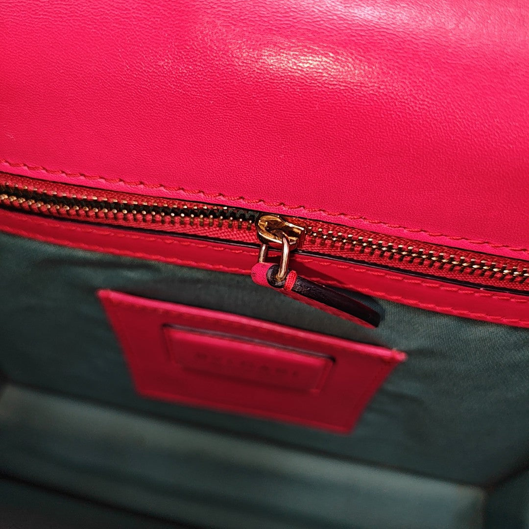 SERPENTI FOREVER Medium Quilted Calfskin Red