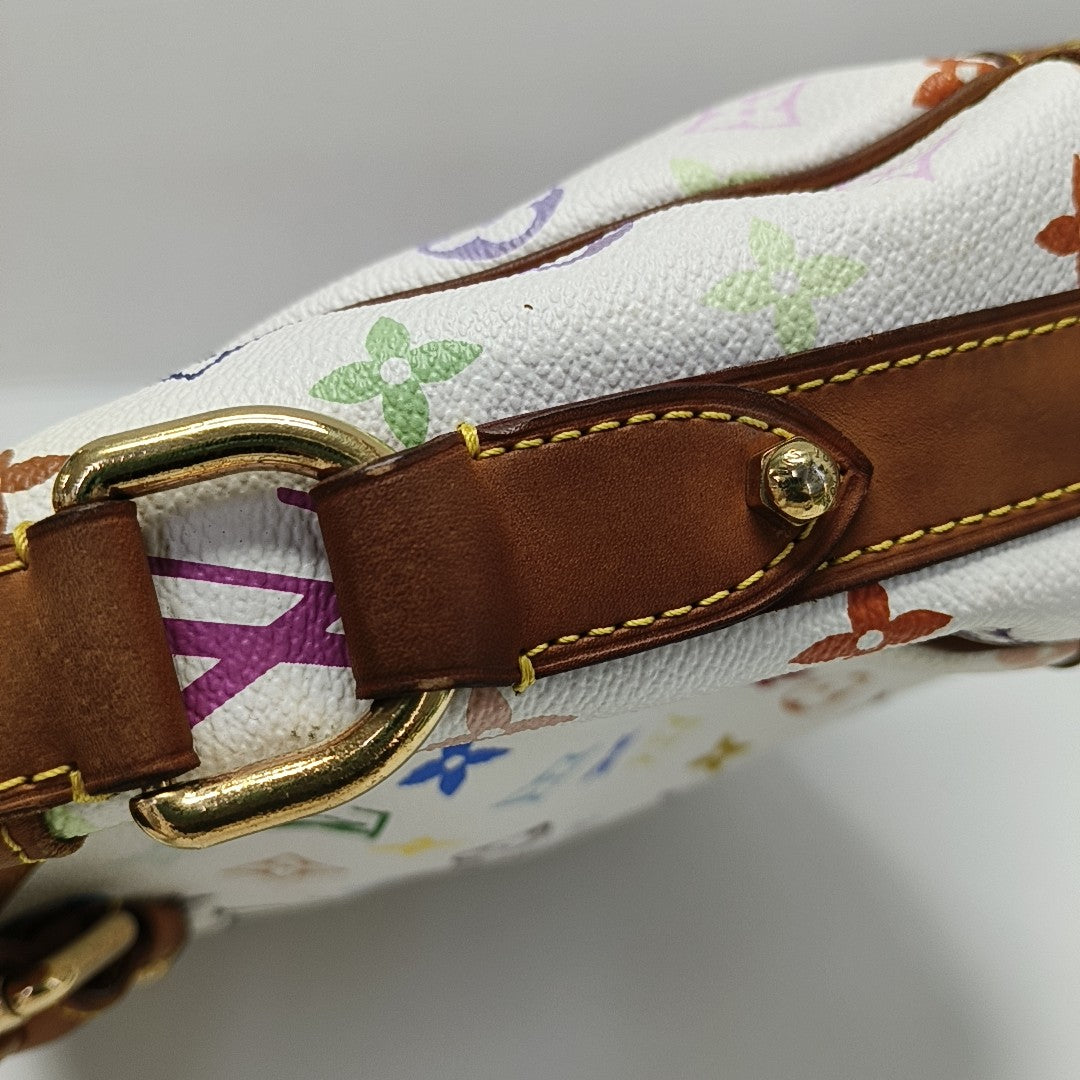 LV × TM GRETA Monogram Coated Canvas White