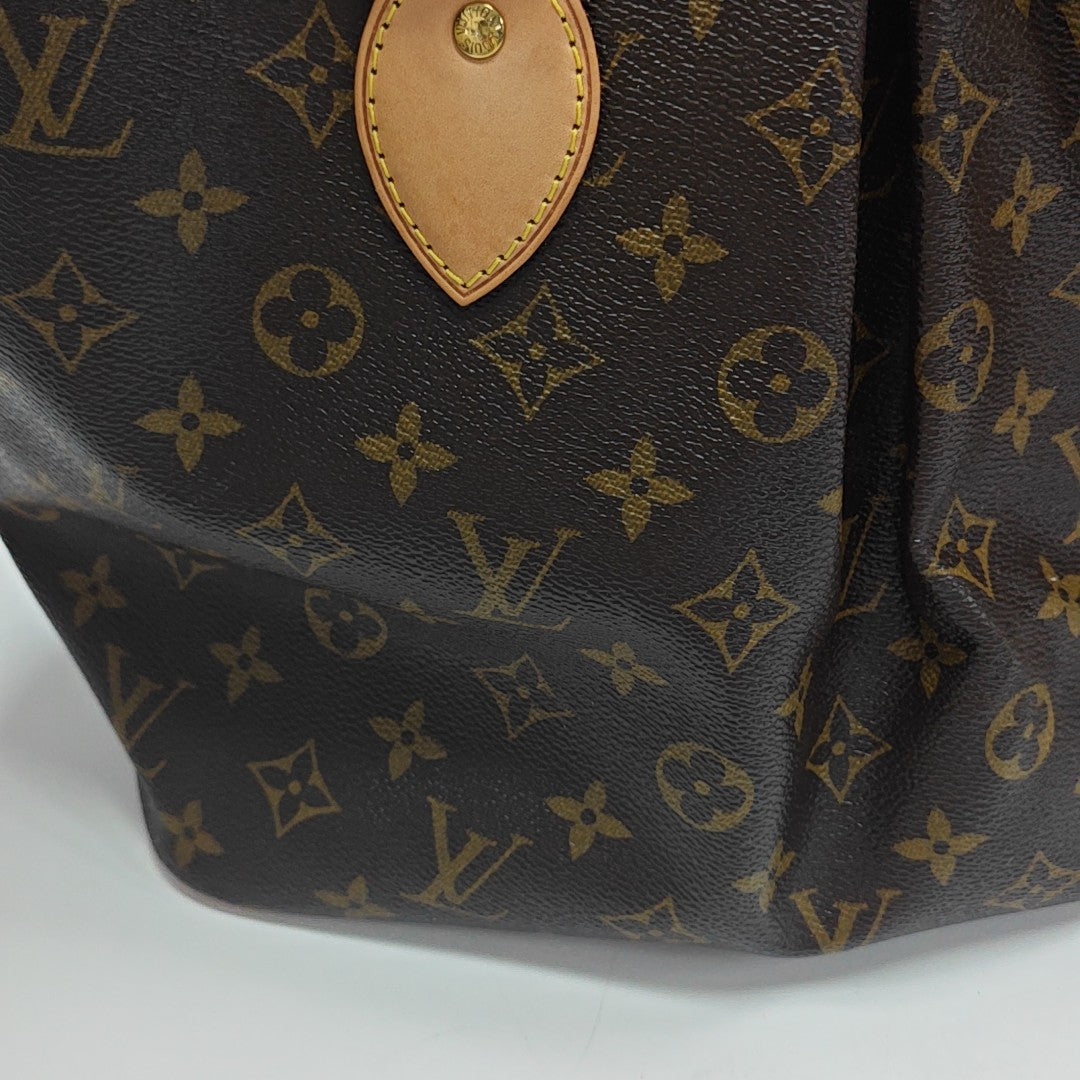 PALERMO PM Monogram Coated Canvas Brown