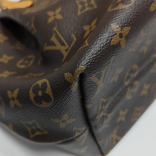 TURENNE MM Monogram Coated Canvas Brown
