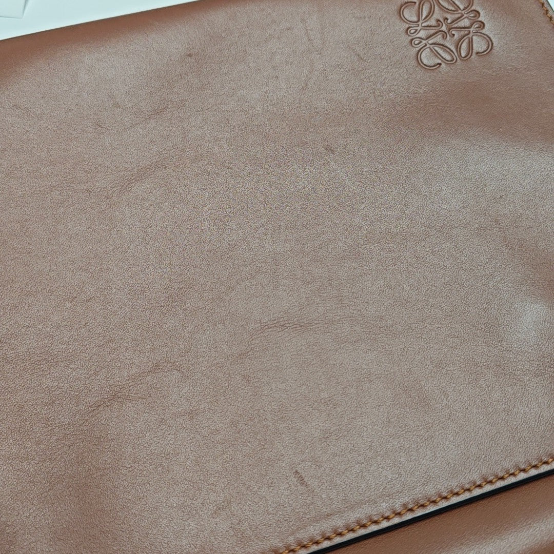 Gusset Calfskin Brown